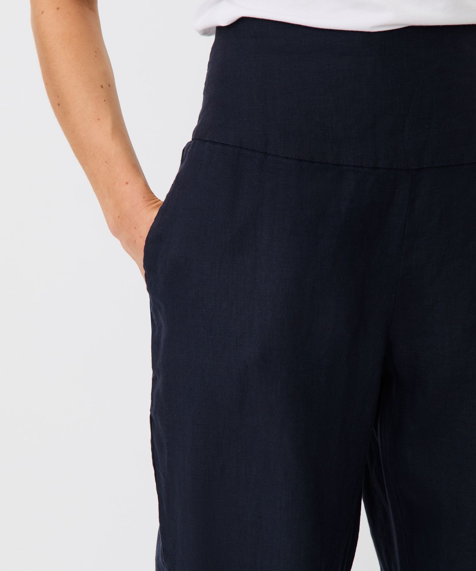 Masai Penna Navy Tapered Leg Trousers