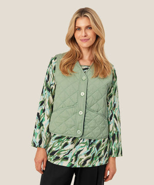 Masai Jaylee Frosty Green Waistcoat