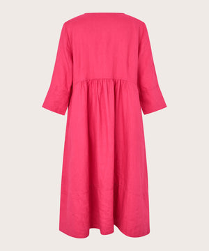Masai Nasya Carmine 3/4 Sleeve Dress