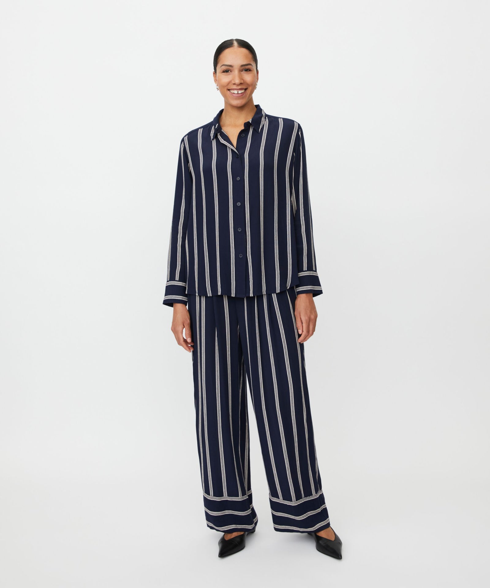 Masai Pattys Navy Blazer Trousers