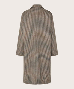 Masai Tullya Sh. Chocolate Long sleeve Wool Coat