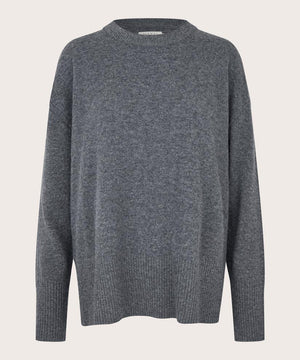 Masai Florindra D. Grey mel. Wool Top