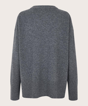 Masai Florindra D. Grey mel. Wool Top