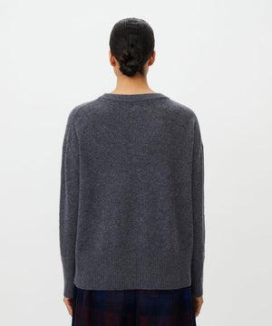 Masai Florindra D. Grey mel. Wool Top