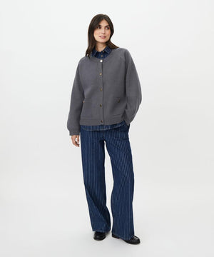 Masai Lione Dark Grey Long sleeve Cardigan