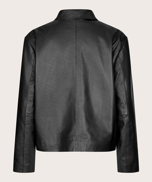 Masai Jolissa Black Leather Jacket