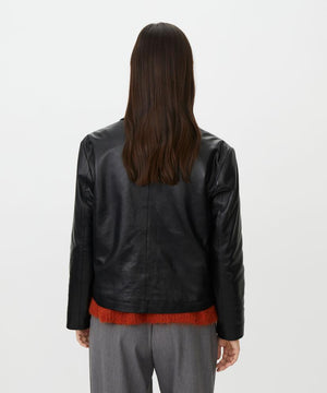 Masai Jolissa Black Leather Jacket
