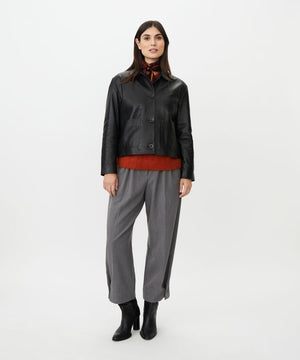 Masai Jolissa Black Leather Jacket