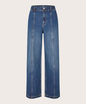 Masai Parvelle Medium Denim Wide leg Trousers