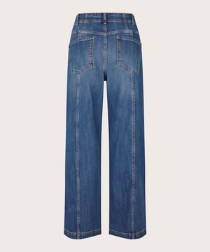 Masai Parvelle Medium Denim Wide leg Trousers