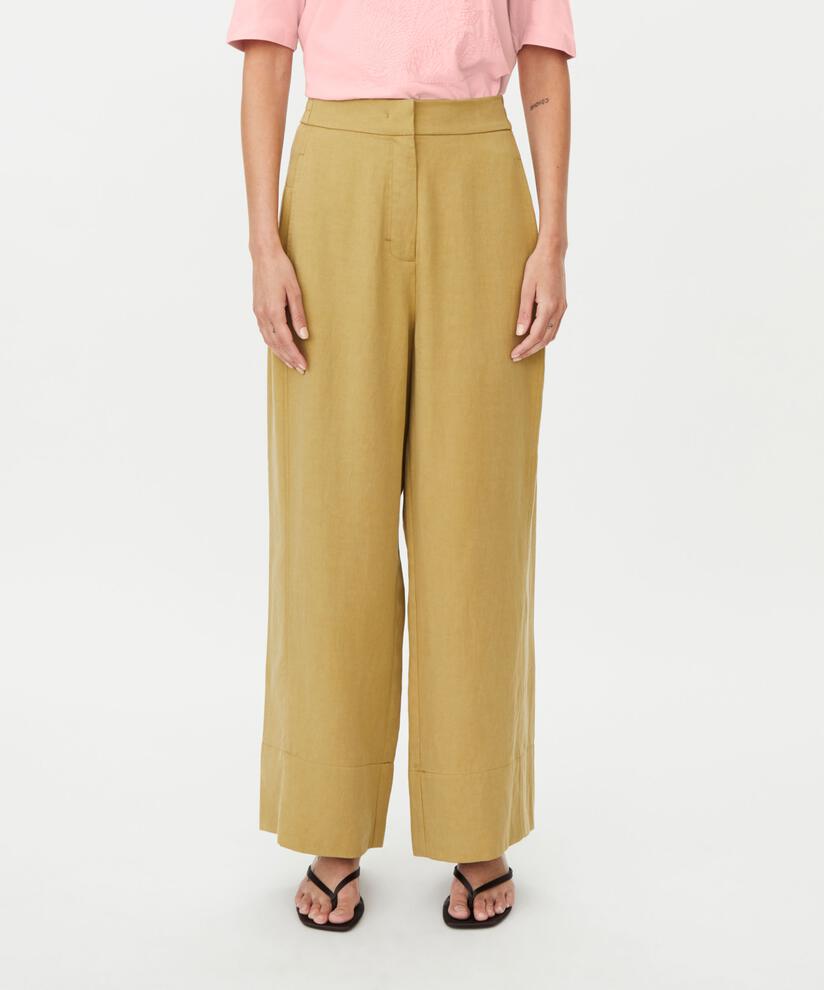 Masai Porine Fennel Seed Straight leg Trousers