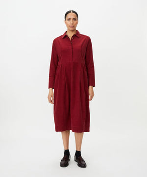 Masai Nayo Tibetan Red Long Sleeve Shirt Dress