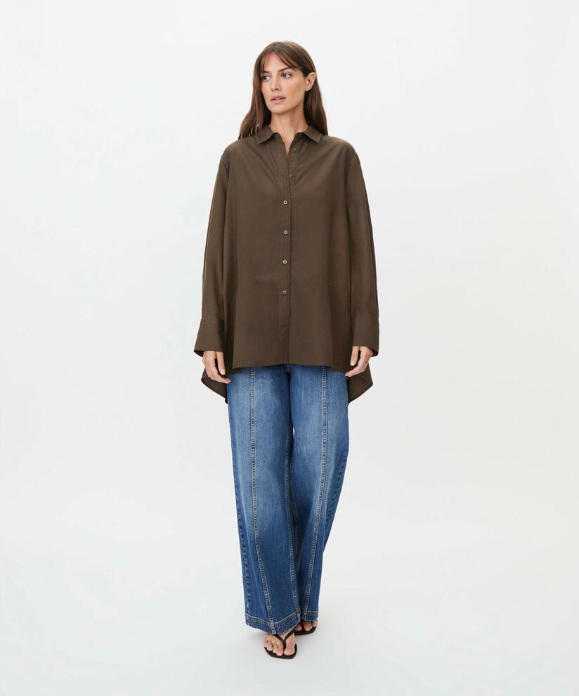 Masai Isaelora Slate Black Long sleeve Shirt