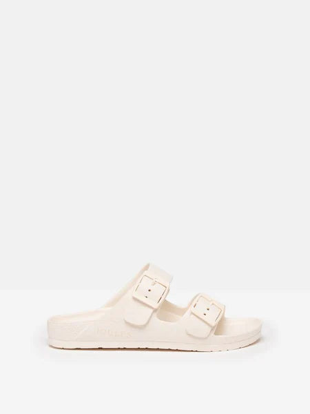 Joules Sunseeker White Sliders