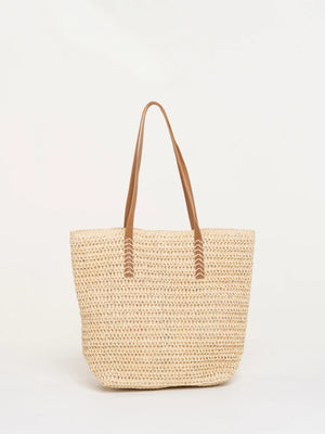 Brakeburn Summer Sun Raffia Beach Bag