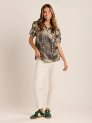 Brakeburn Maria Gingham Blouse
