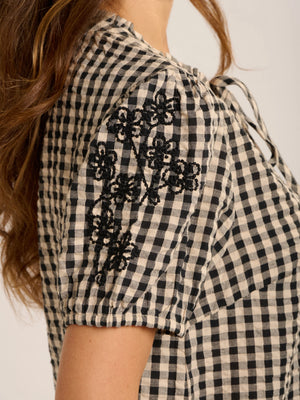 Brakeburn Maria Gingham Blouse