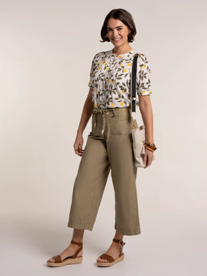 Brakeburn Palermo Lemon Printed Blouse