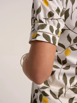 Brakeburn Palermo Lemon Printed Blouse