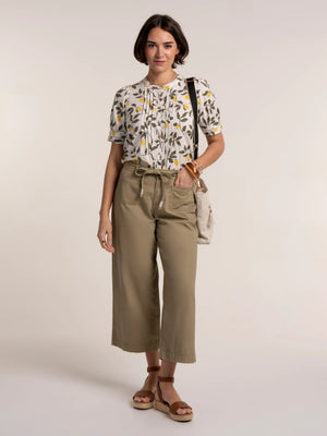 Brakeburn Palermo Lemon Printed Blouse