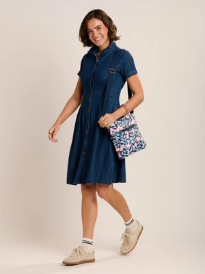 Brakeburn Antonia Knee Length Denim Dress