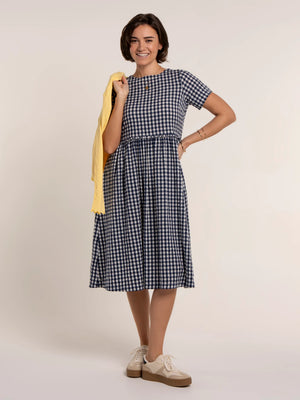 Brakeburn Perla Gingham Midi Dress