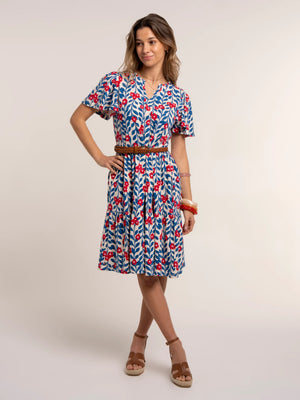 Brakeburn Calliope Jersey Knee Length Dress