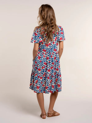 Brakeburn Calliope Jersey Knee Length Dress