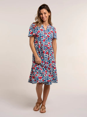 Brakeburn Calliope Jersey Knee Length Dress