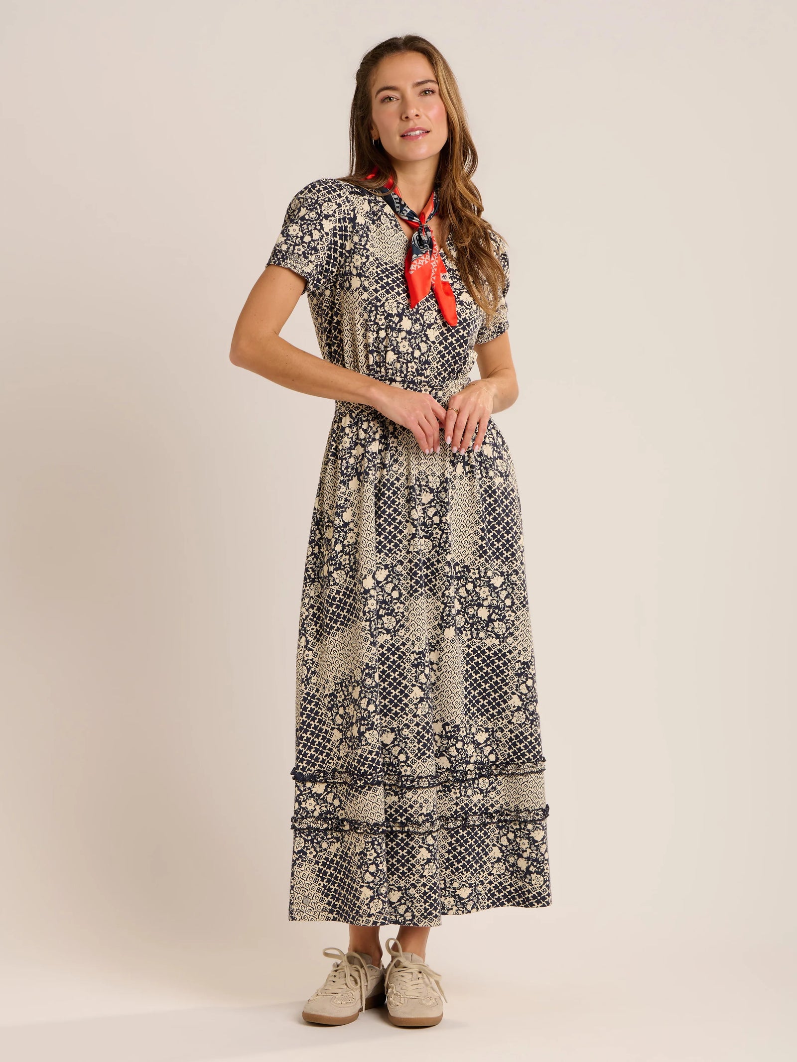 Brakeburn Katerina Jersey Maxi Dress