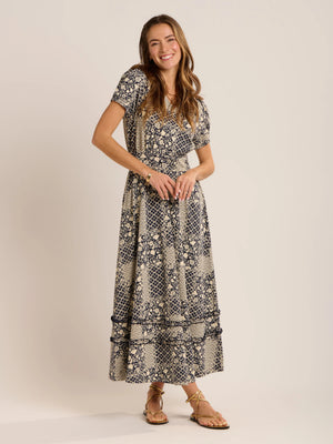 Brakeburn Katerina Jersey Maxi Dress