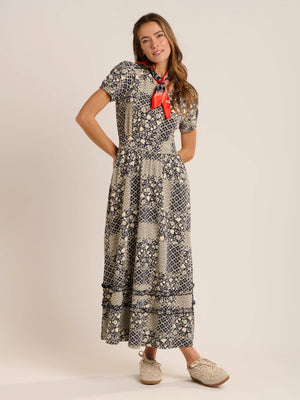 Brakeburn Katerina Jersey Maxi Dress