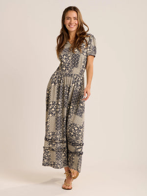 Brakeburn Katerina Jersey Maxi Dress