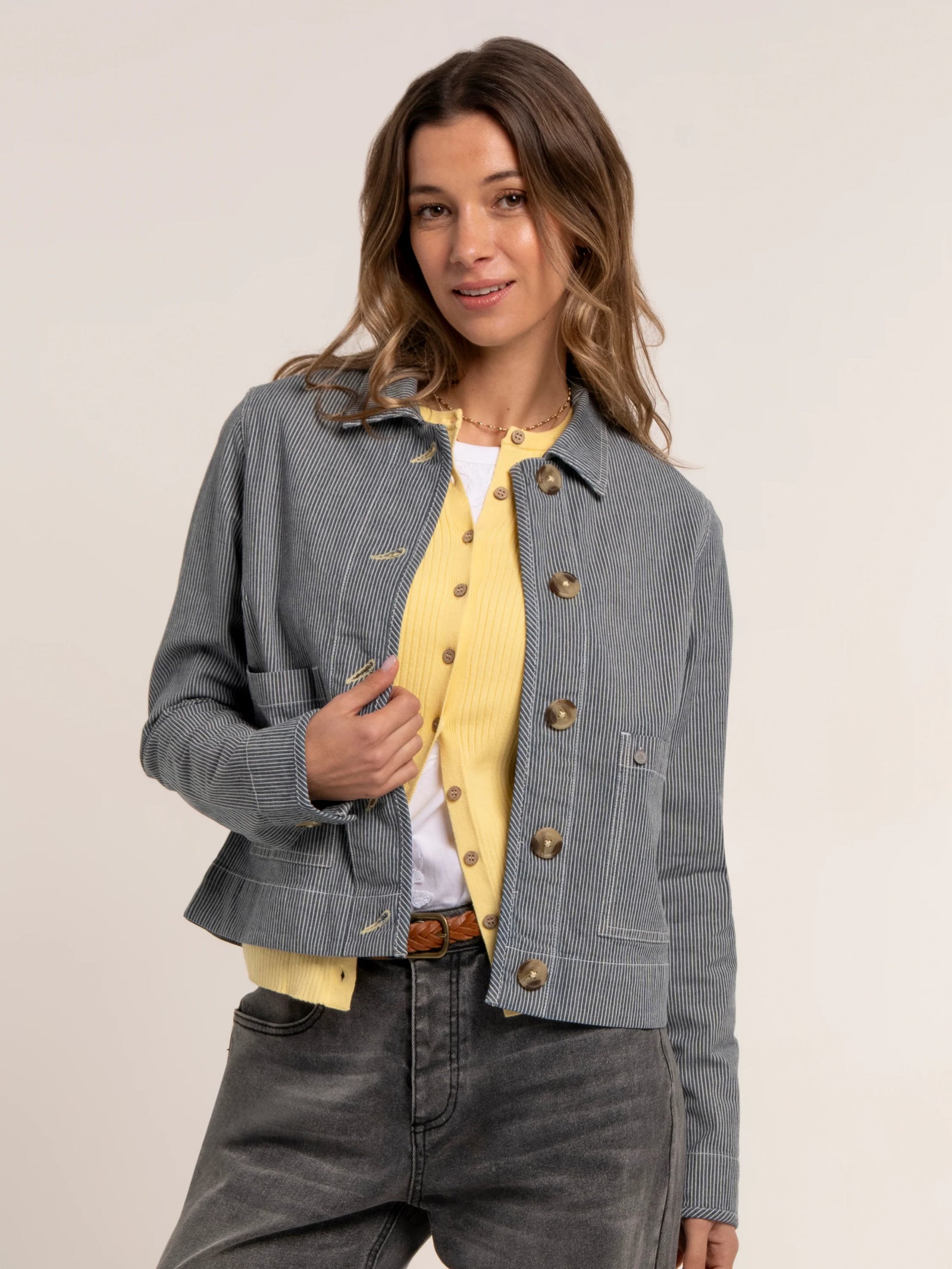 Brakeburn Odalys Striped Jacket