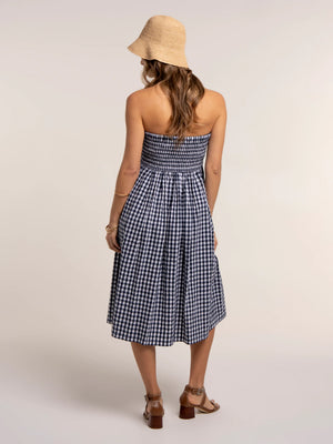 Brakeburn Teresa Gingham 2-in-1 Maxi Skirt