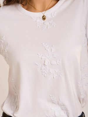 Brakeburn Agathe Embroidered T-Shirt