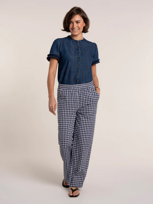 Brakeburn Aitana Gingham Trousers