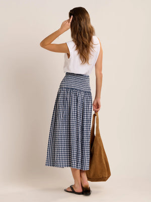 Brakeburn Lilly Double Cloth Sleeveless Blouse