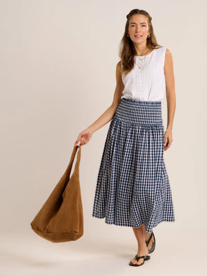 Brakeburn Lilly Double Cloth Sleeveless Blouse