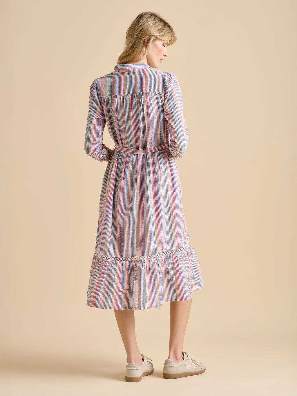 Brakeburn Pier Multicolour Midi Dress