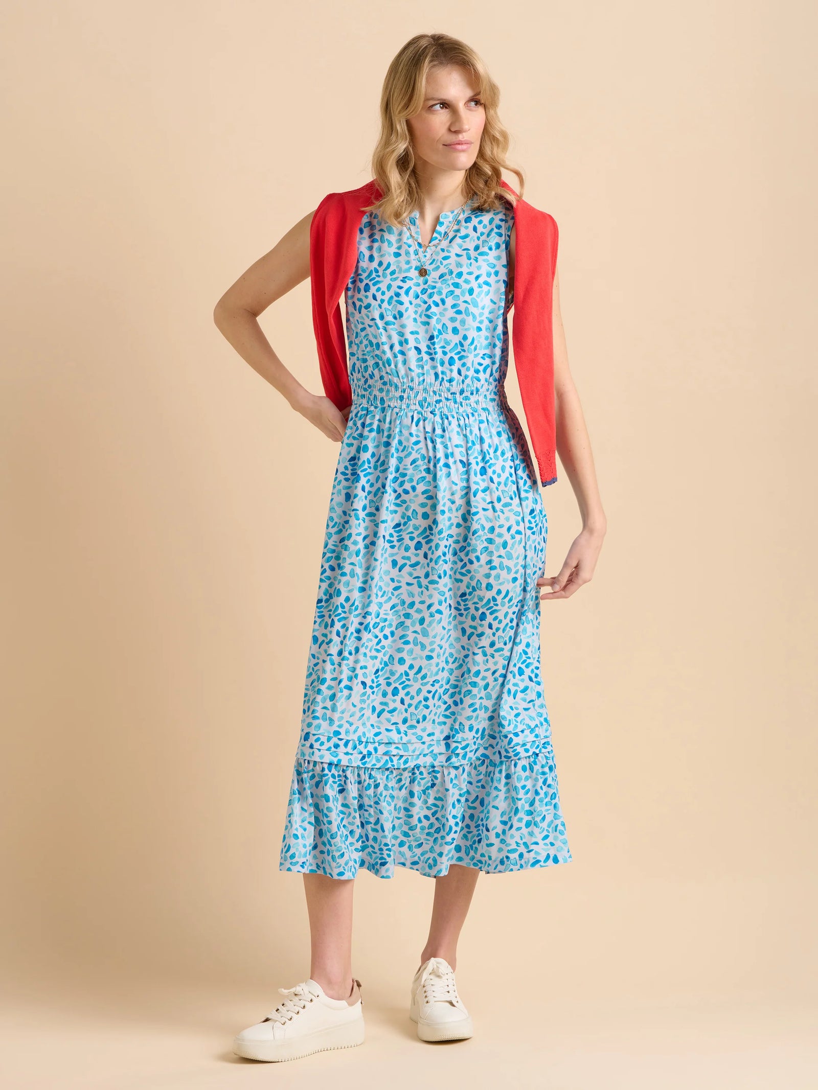 Brakeburn Sea Glitter Maxi Dress