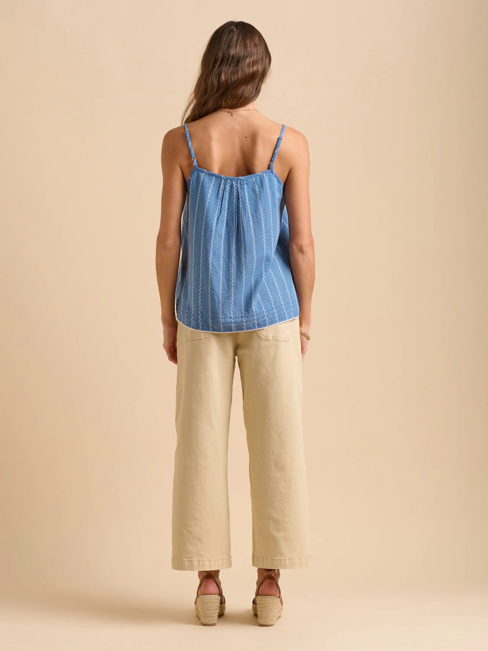 Brakeburn Isle Blue Cami Top