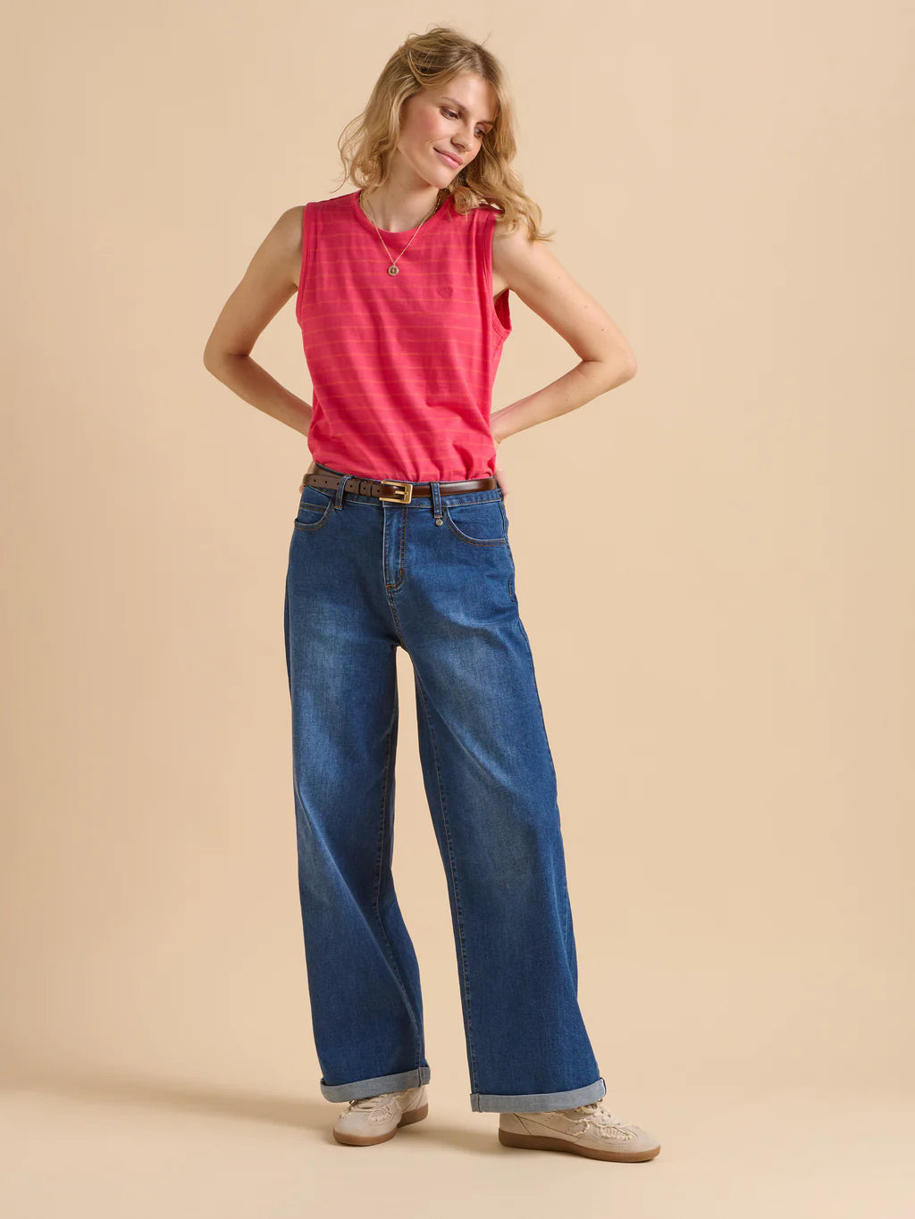 Brakeburn Sea Pinks Vest CLEARANCE NO RETURN
