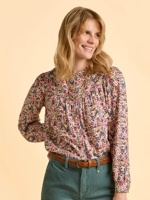 Brakeburn  Ellise Cream Blouse