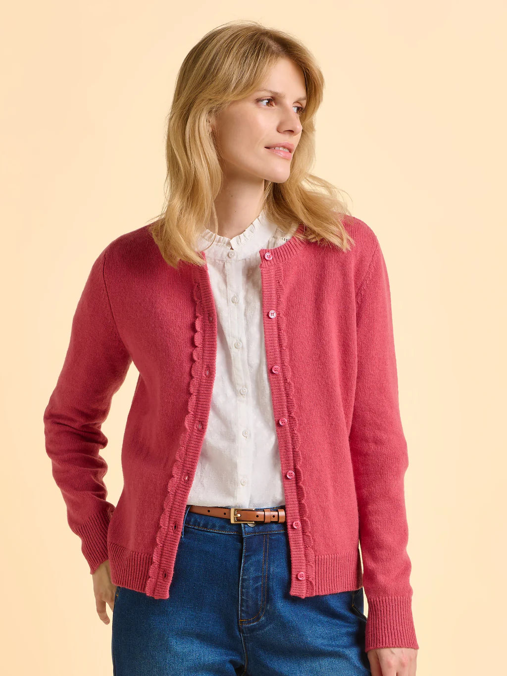 Brakeburn Tempest Pink Cardigan