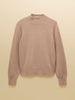 Joules Enid Oatmeal Cotton-Rich High Neck Jumper