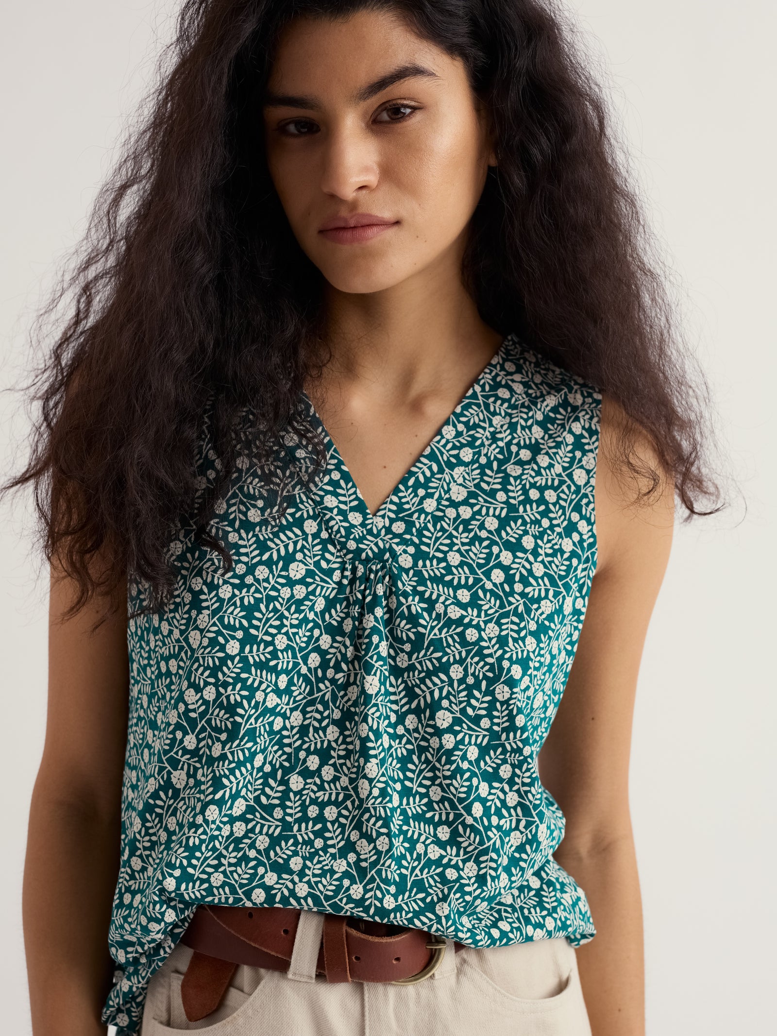 Seasalt Folky Marigolds Dark Wreckage Achilla Vest