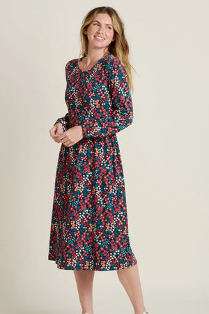 Brakeburn Multi Winter Ditsy Midi Dress