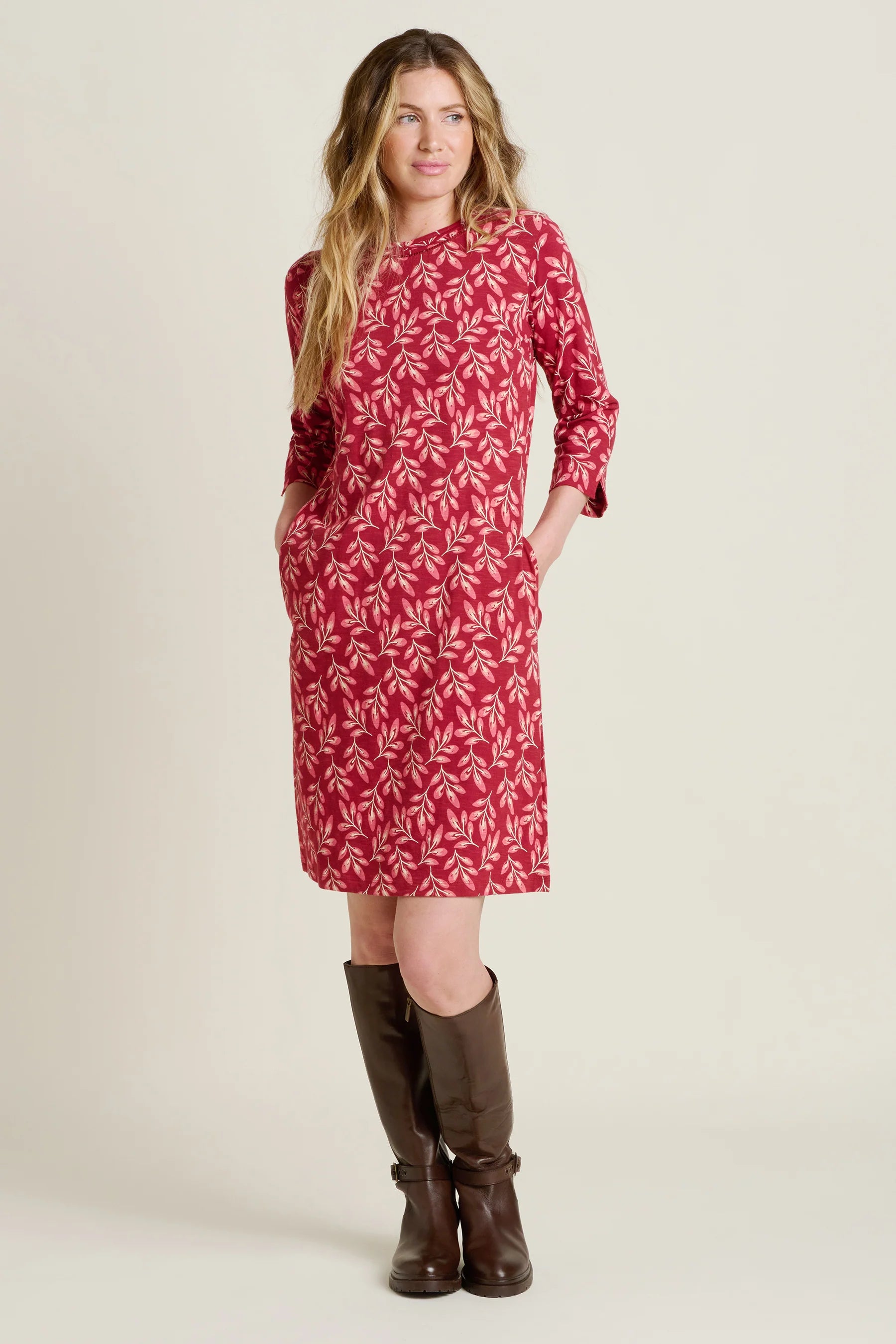 Brakeburn Red Autumn Breeze Dress