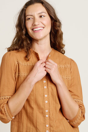 Brakeburn Yellow Chesil Blouse